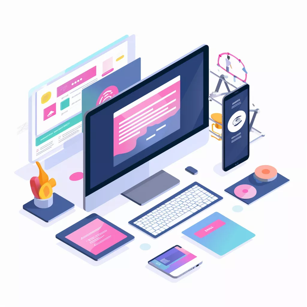 Vector image demonstrating the importance of ongoing web design maintenance